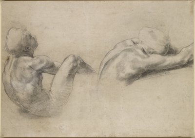 Recto : Deux études de nus, WA1846.210 - Raffaello Sanzio Raphael